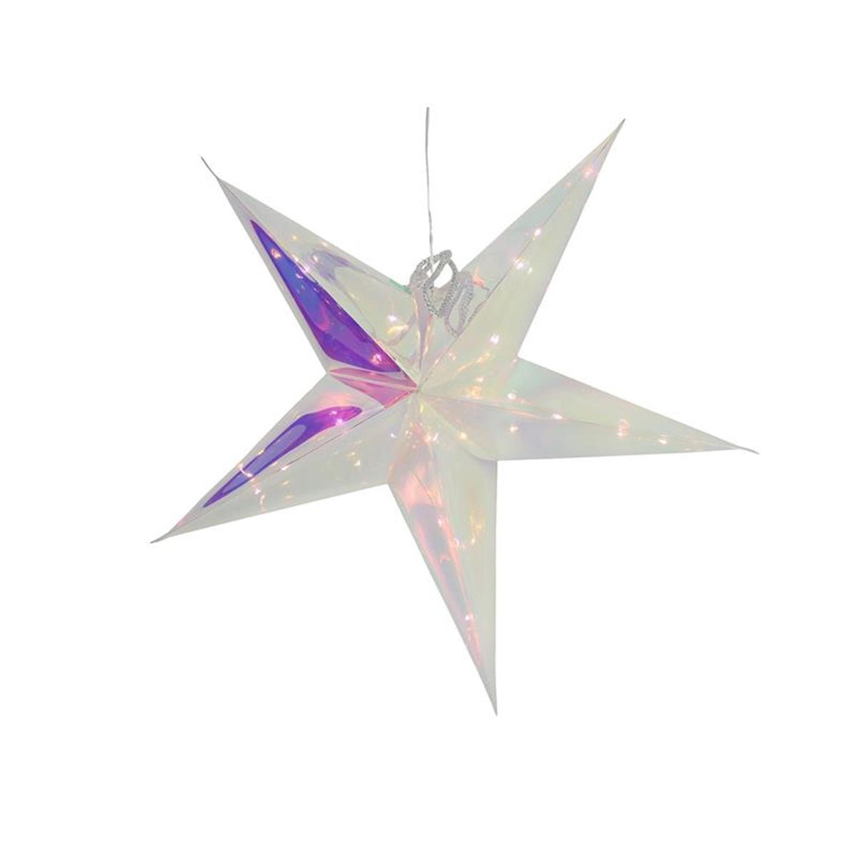 Svenska living star irisã© 53cm 20led minuterie 2xaa
