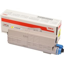 Cartouche de toner oki c532 mc573 jaune
