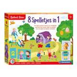 Clementoni apprendre par le jeu - 8 jeux en 1 - jouets éducatifs - jouets pour tout-petits - 3-5 ans