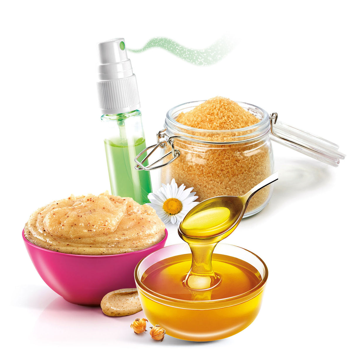 Jeu scientifique Clementoni - laboratoire cosmétique - boîte d'expérimentation - jouet à tige