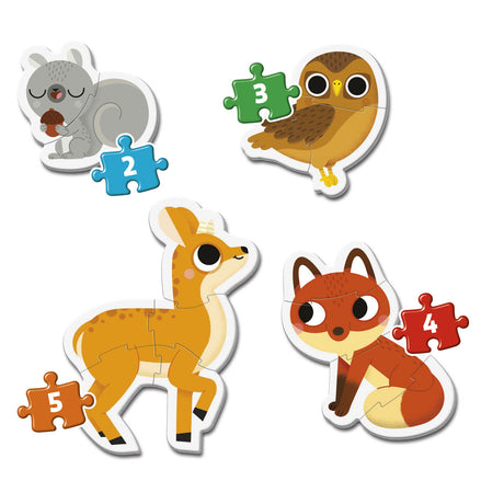 Clementoni Mes premiers puzzles - Forest Animals