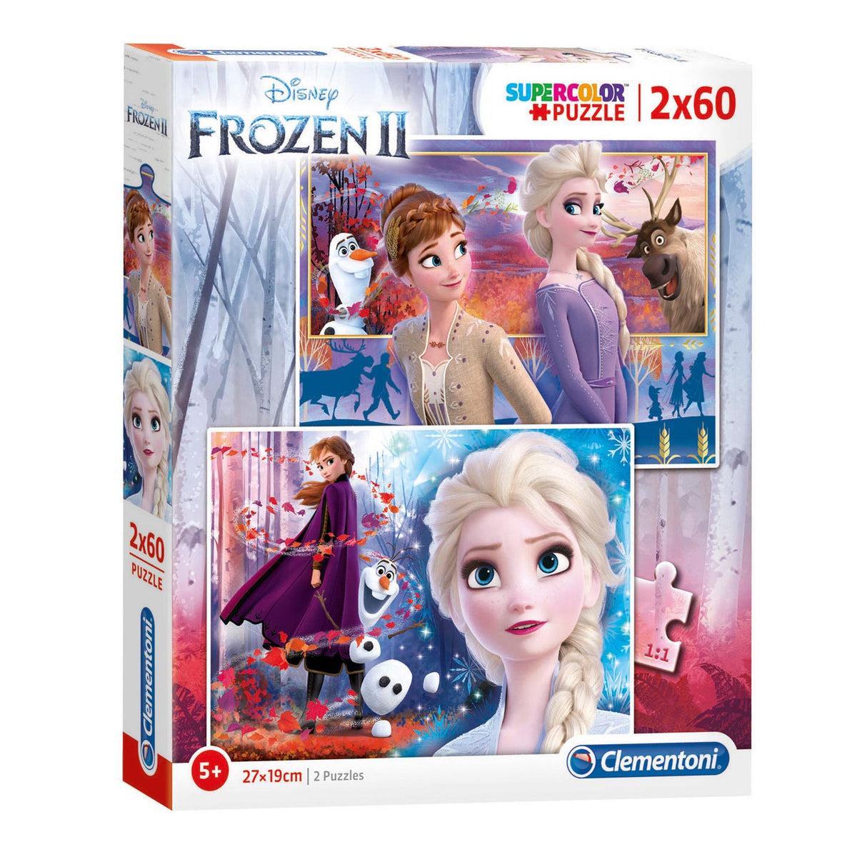 Puzzle Clementoni Frozen 2, 2x60st.