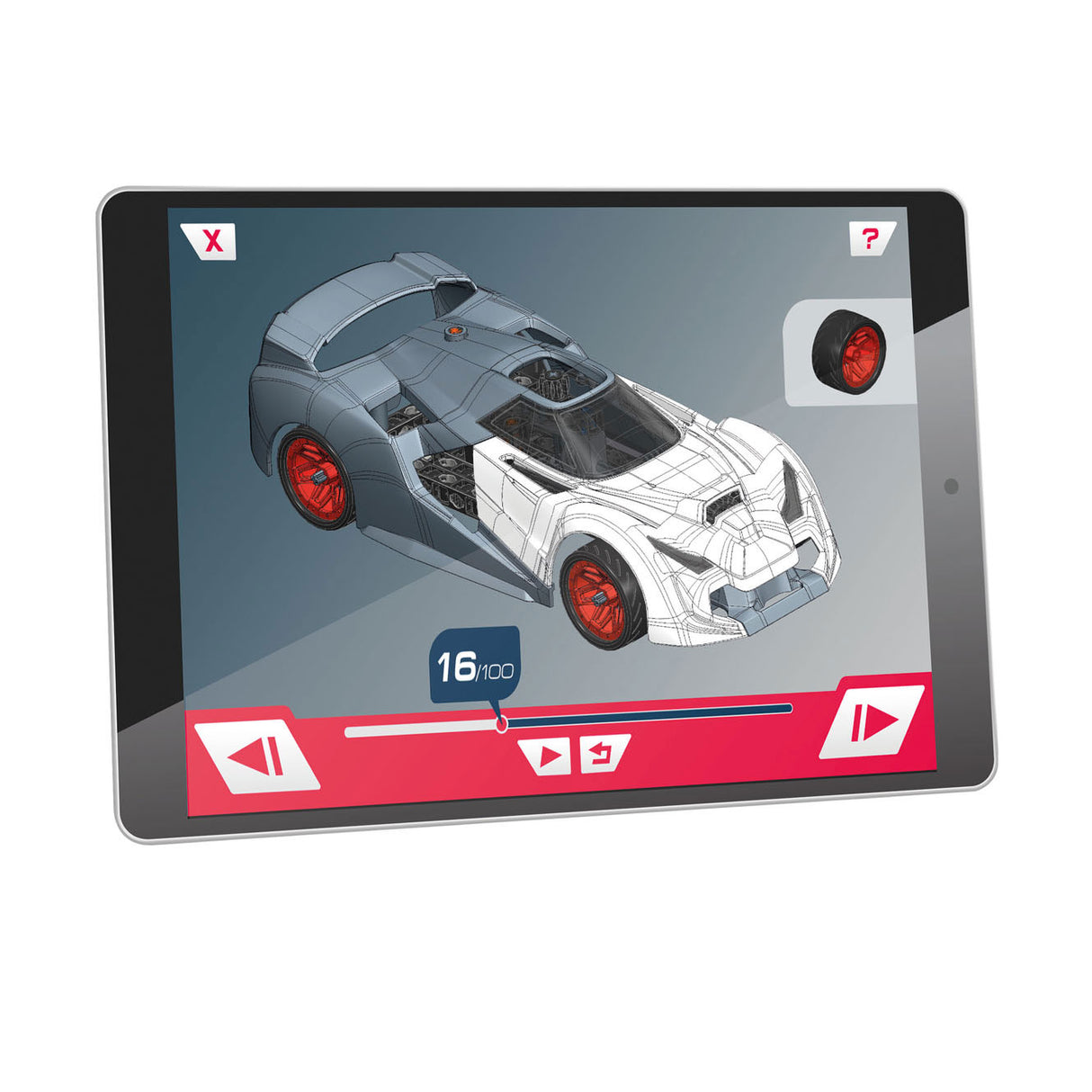 Clementoni science game build racing car