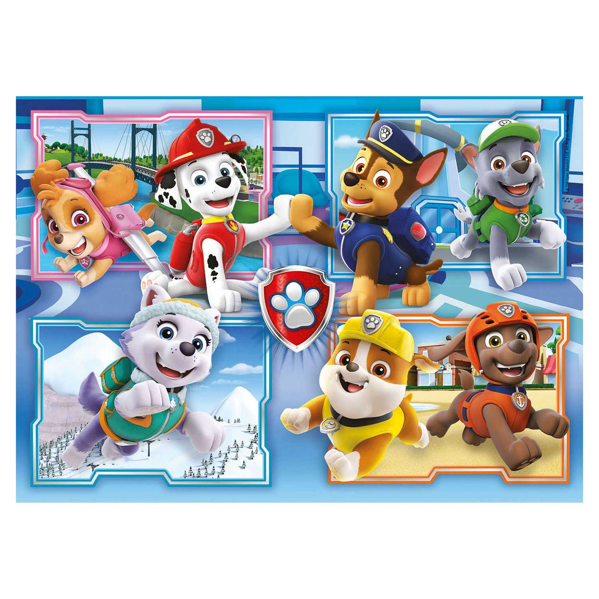 Clementoni Puzzle Paw Patrol, 2x60st.