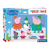 Clementoni Maxi Puzzle Peppa Pig, 104st.