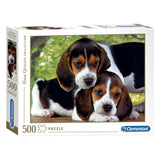 Clementoni puzzle dog friends, 500st.