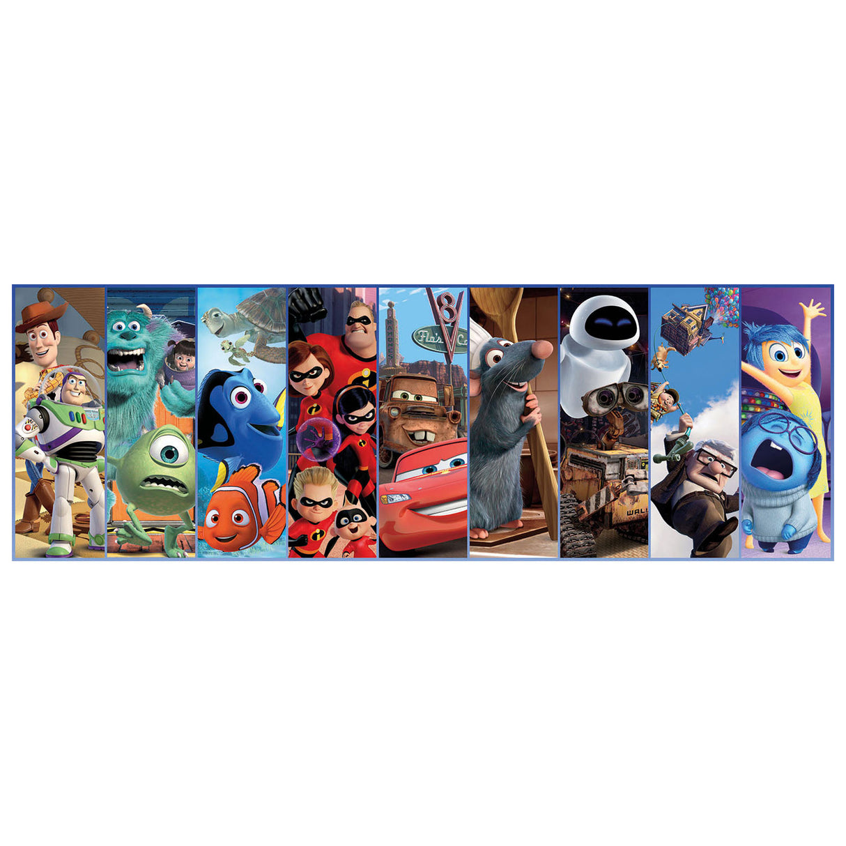 Clementoni Panorama Puzzle Disney Pixar, 1000st.