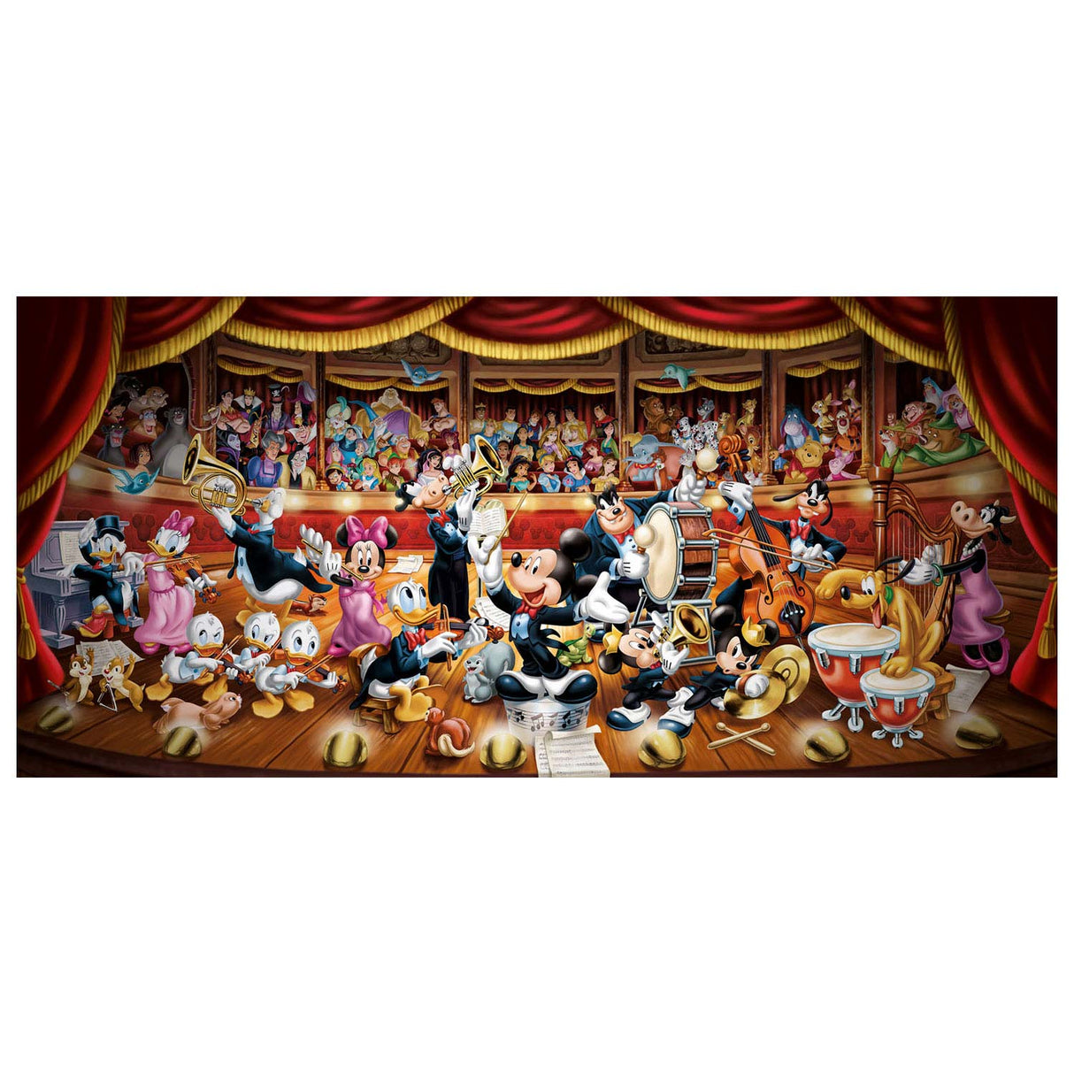 Puzzle Clementoni orchestre Disney, 13200 pièces.