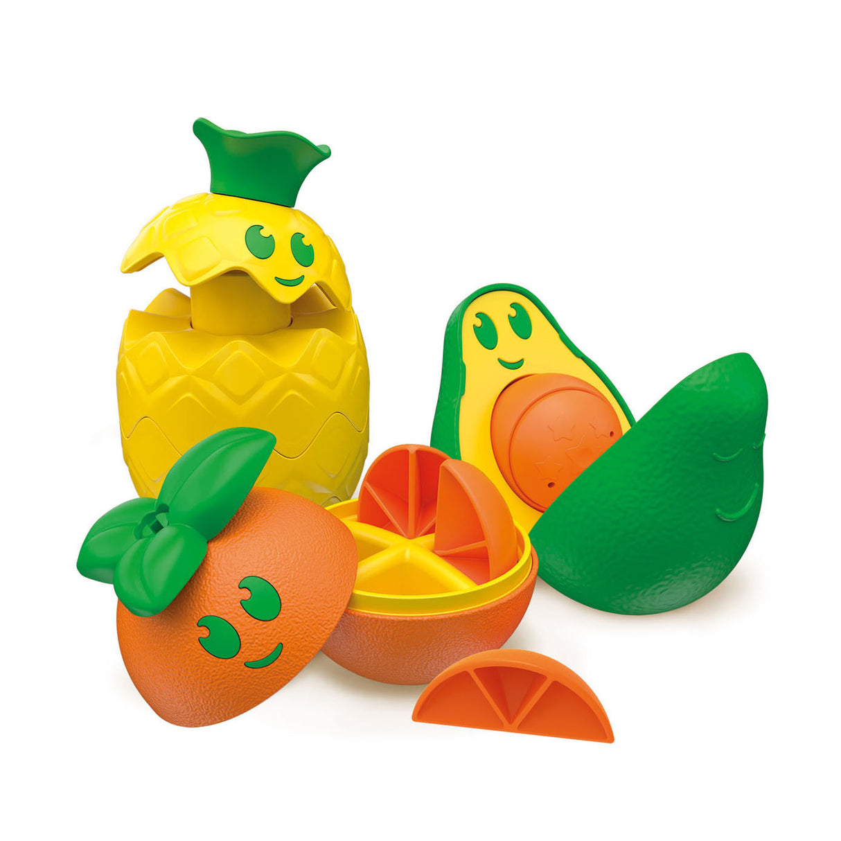 Set de fruta de la lógica del bebé Clementoni