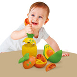 Ensemble de fruits de logique bébé Clementoni