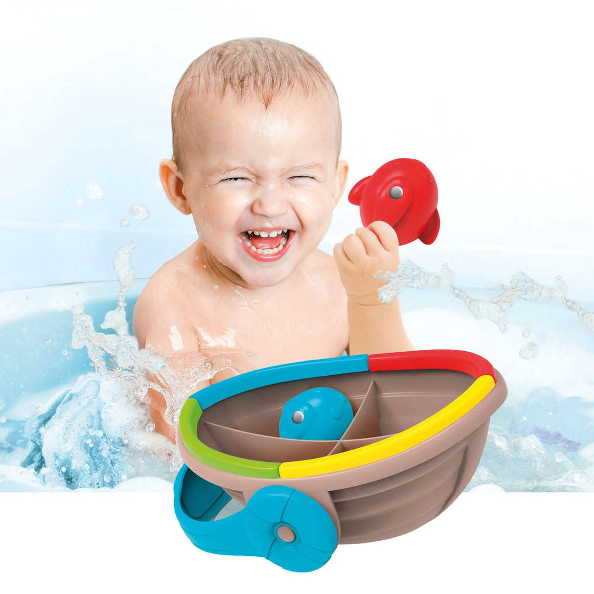 Clementoni Baby Regenbogenfischspiel