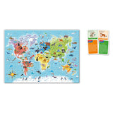 Éducation Clementoni - découvrez le puzzle du monde