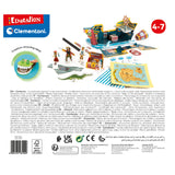 Clementoni Education Construction Play Pirateboat