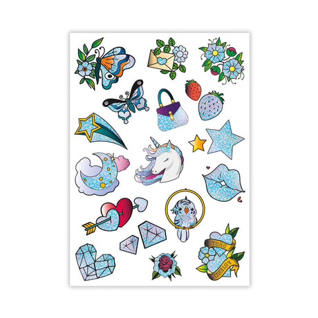 Clementoni Crazy Chic - Tattoo Urban Tattoo Glitter