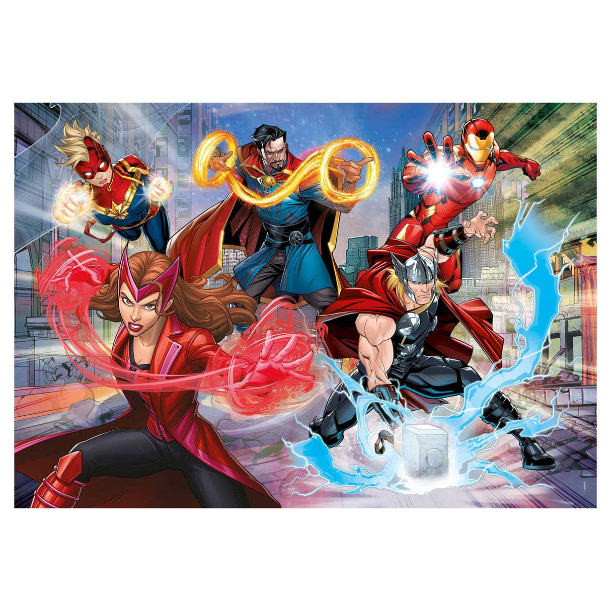 Clementoni Glitter Puzzle The Avengers, 104st.