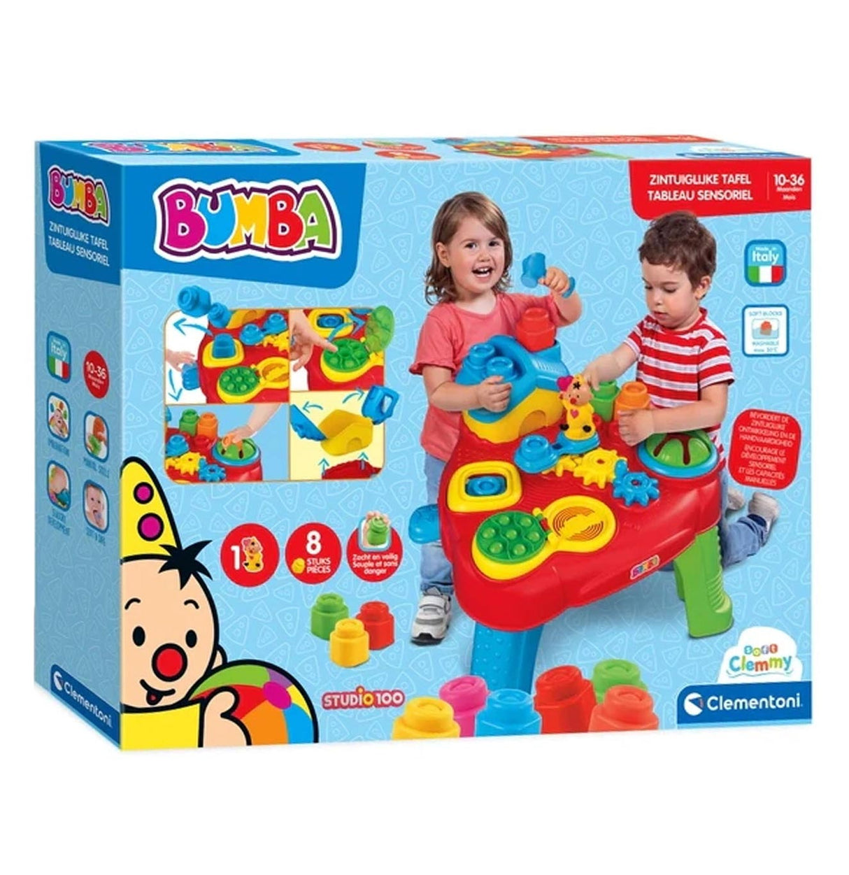Table bumba sensorielle Clementoni clemmy