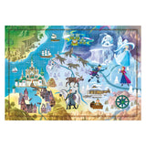 Clementoni Map World Puzzle Frozen, 1000st.