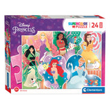 Clementoni Maxi Puzzle Princess, 24s.