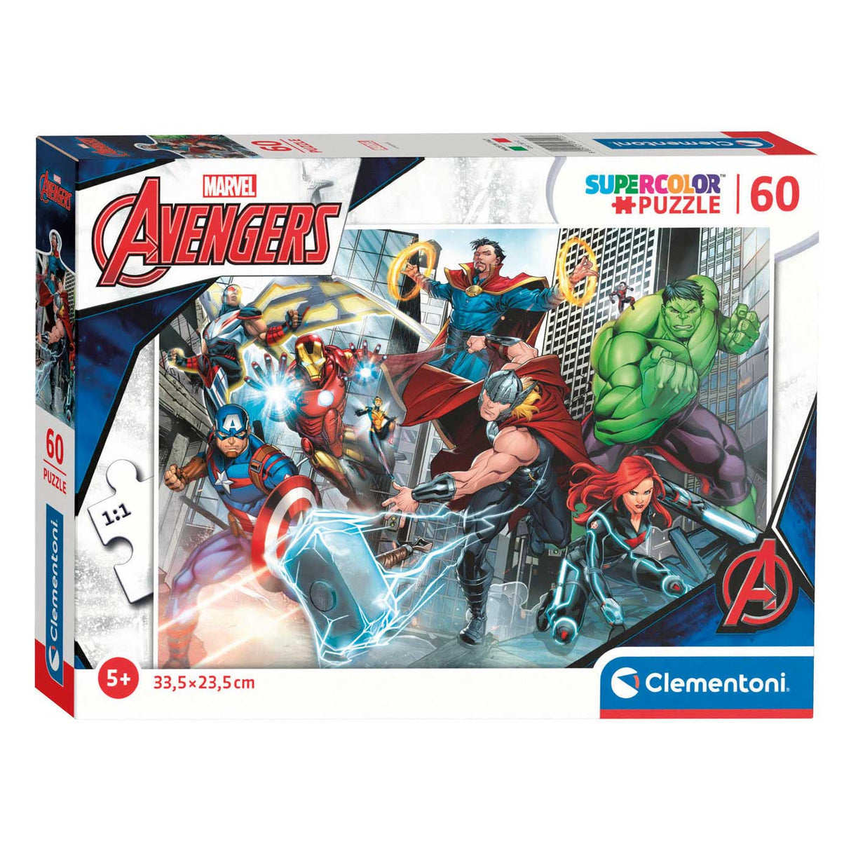 Clementoni Puzzle Avengers, 60º.