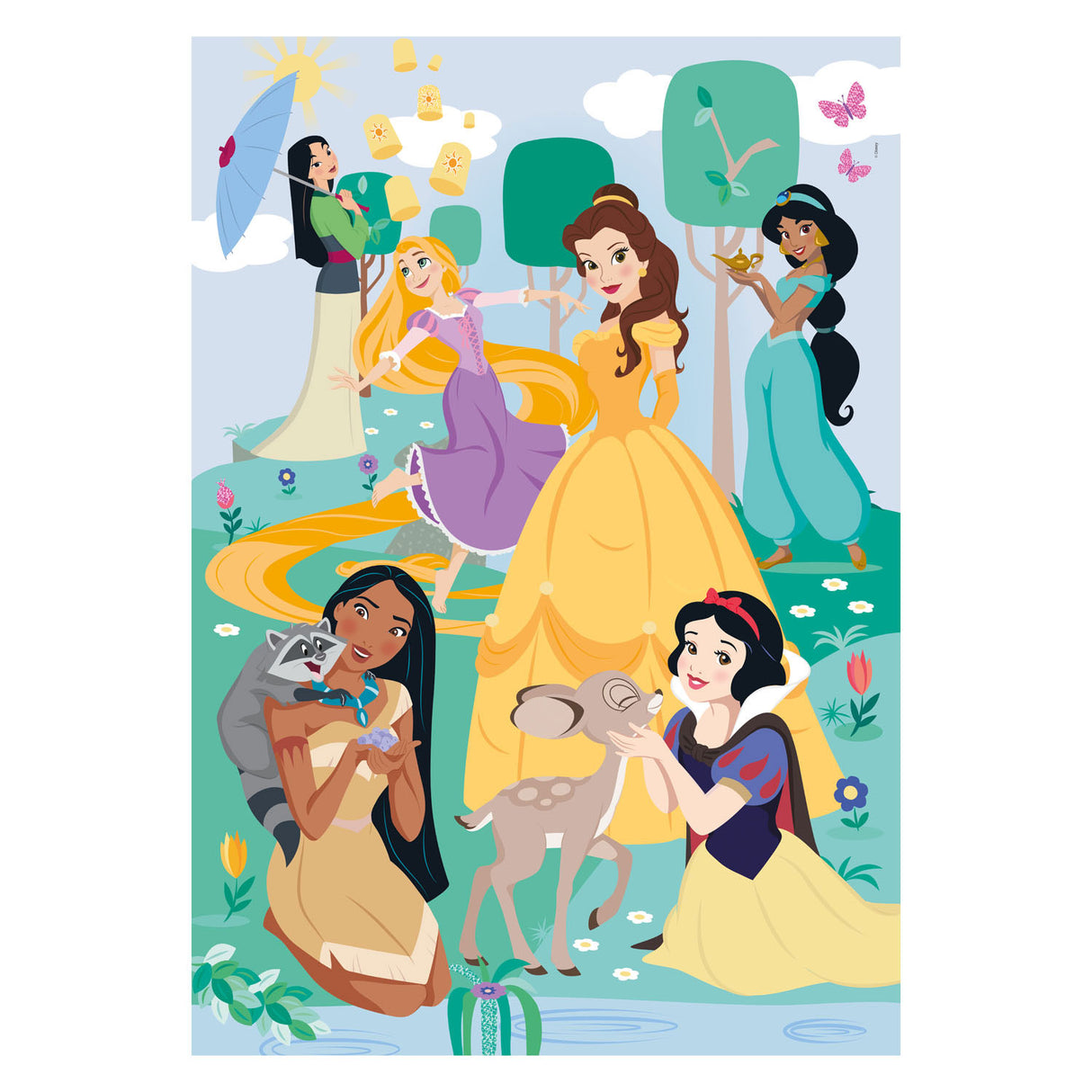 Clementoni puzzle princesse disney, 104 pièces.