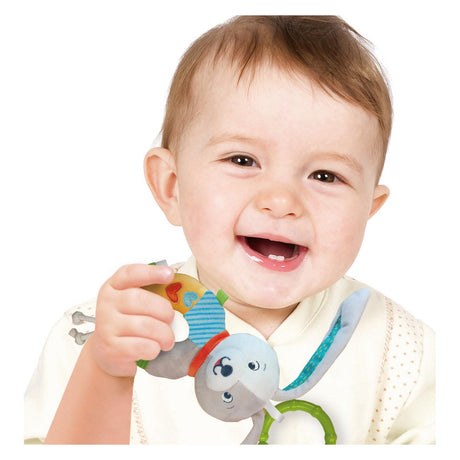 Clementoni baby - peluche hochet lapin