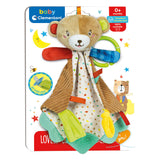 Clementoni baby - ours hochet en peluche