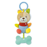 Clementoni Baby Pluchen Rattle Dog