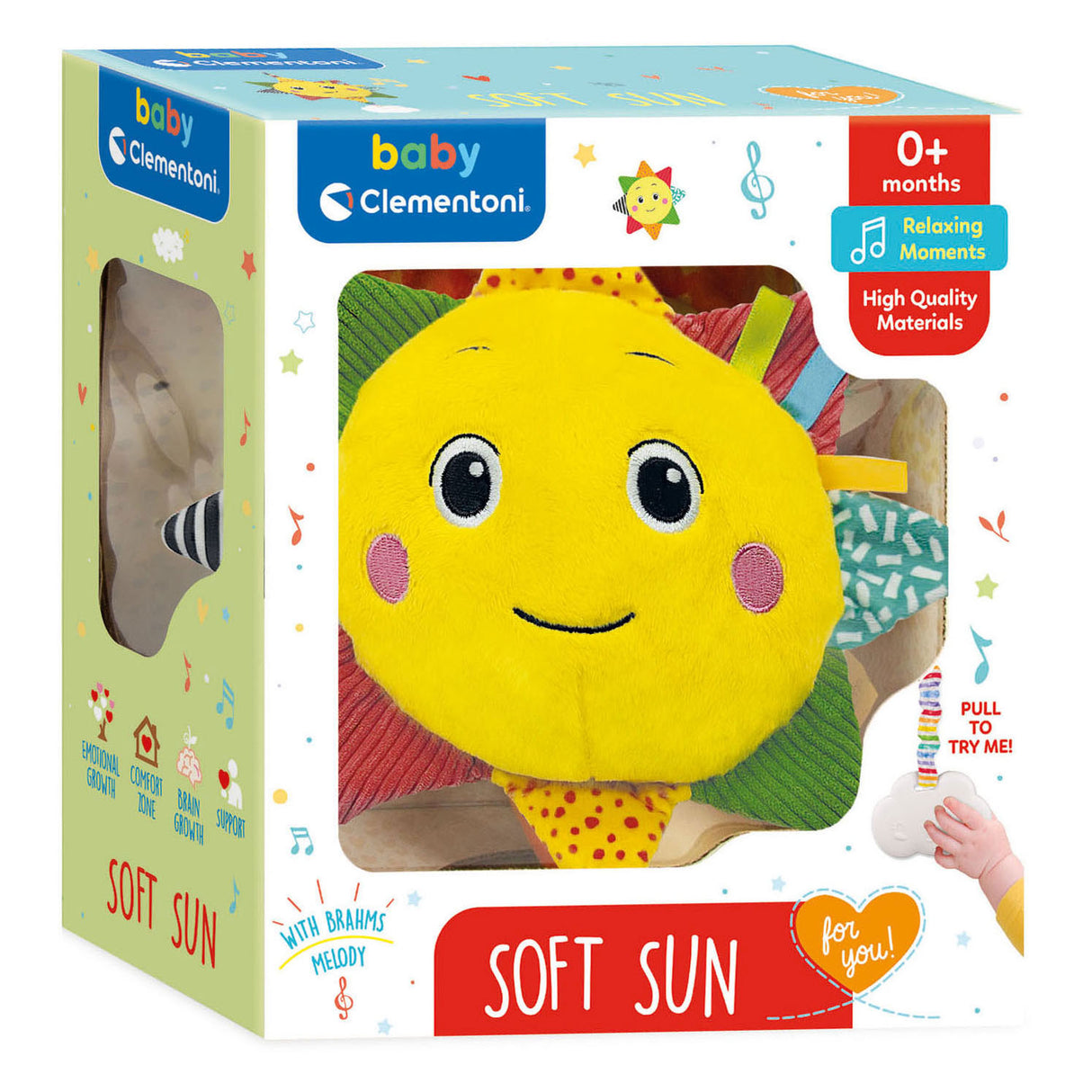 Clementoni Baby Soft Music Box Soleil