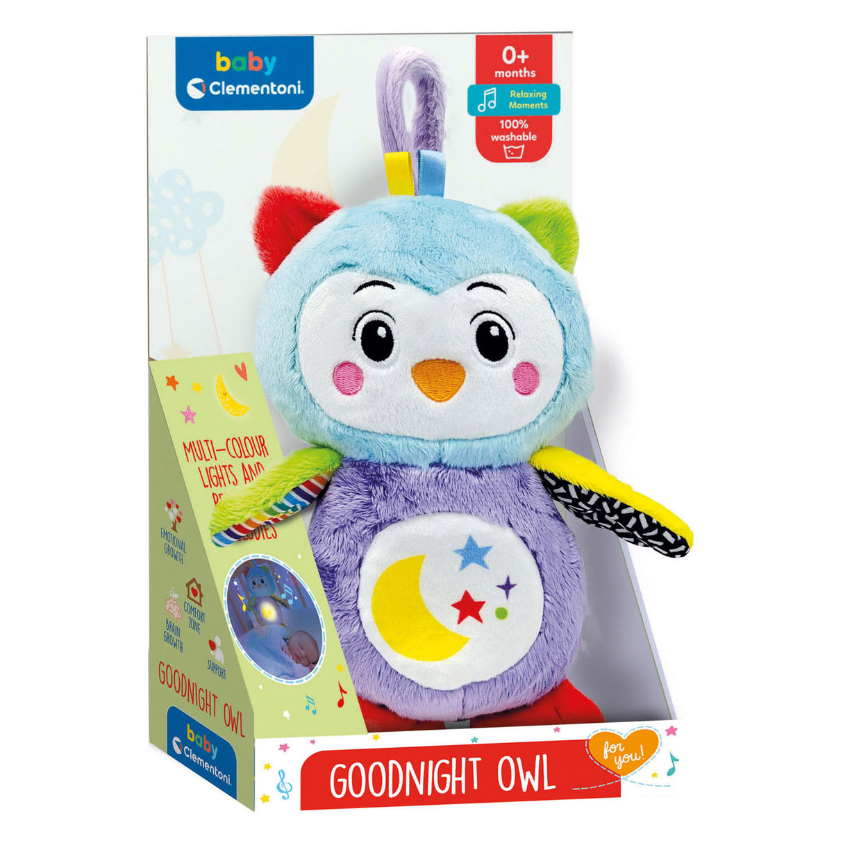 Clementoni Baby Soft Music Box Owl