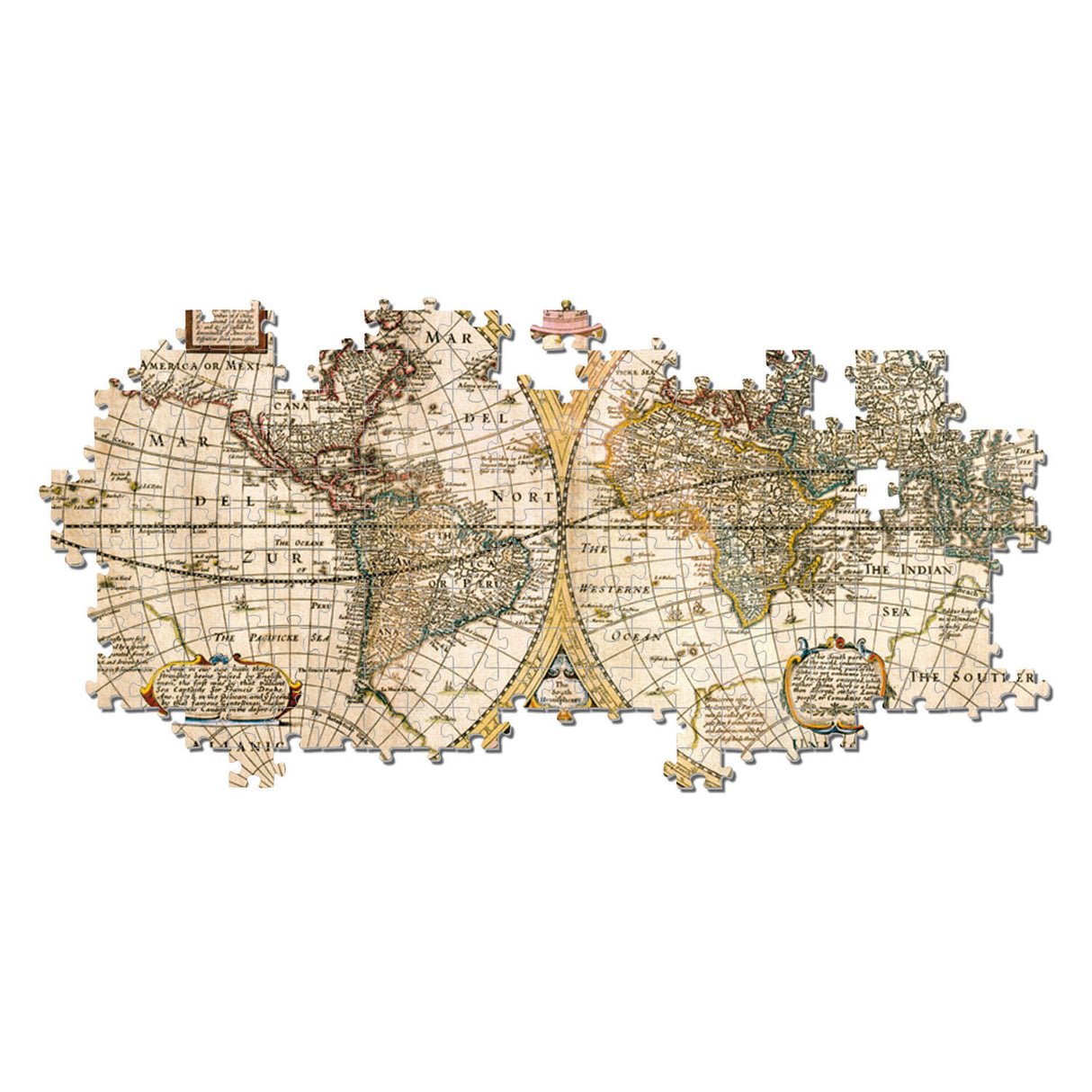 Clementoni Puzzle Antique Map World, 3000st.