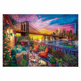 Clementoni Puzzle Manhattan Balcon Sunset, 3000st.