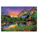 Clementoni puzzel alpine lake, 6000st.