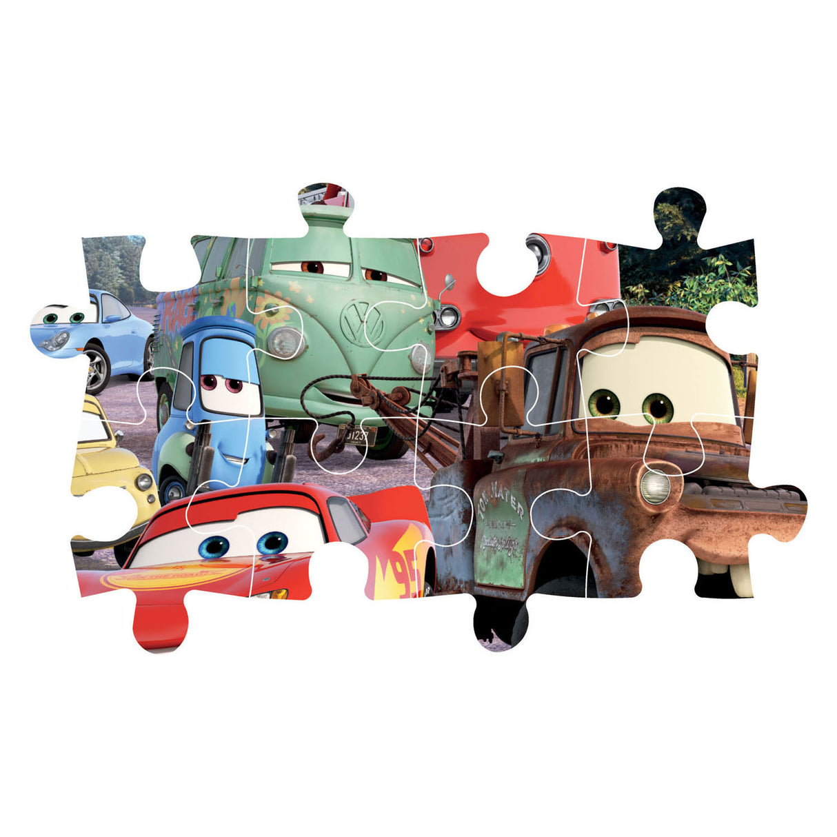 Puzzle Cars Clementi Maxi, 24.