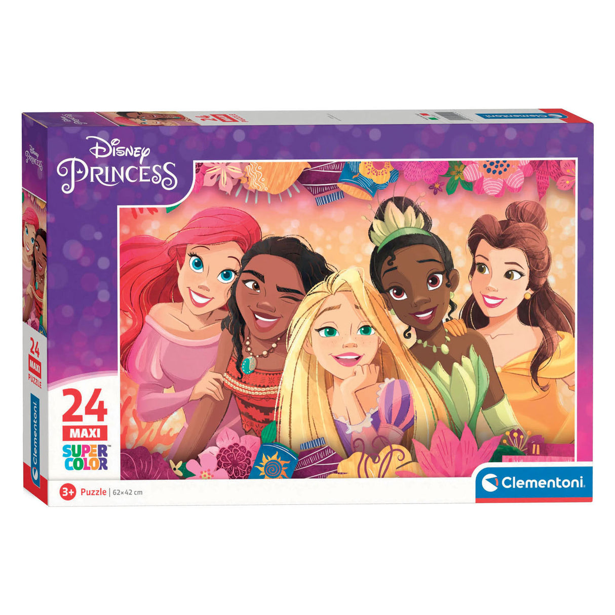 Clementoni maxi puzzle princesse disney, 24 pcs.