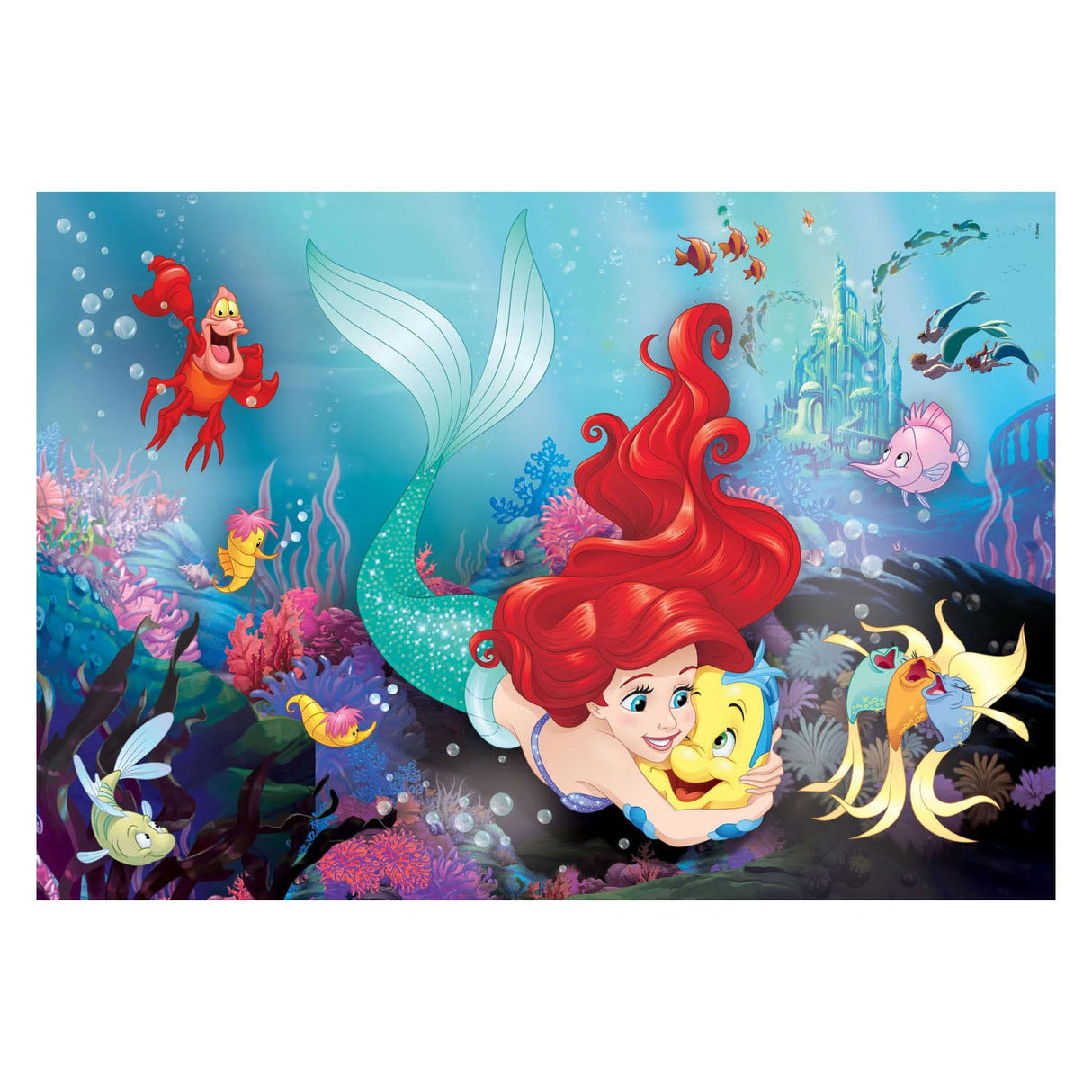 Clementi Maxi Jigsaw Puzzle Disney Little Mermaid, 24st.