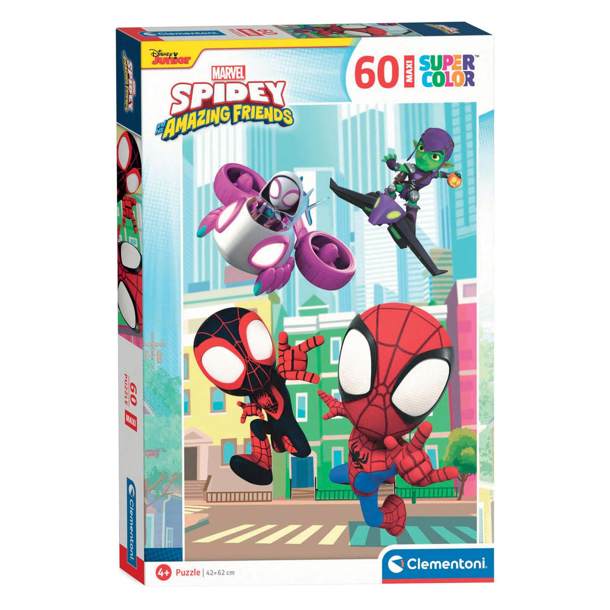 Clementoni Maxi Puzzle Spidey, 60º.