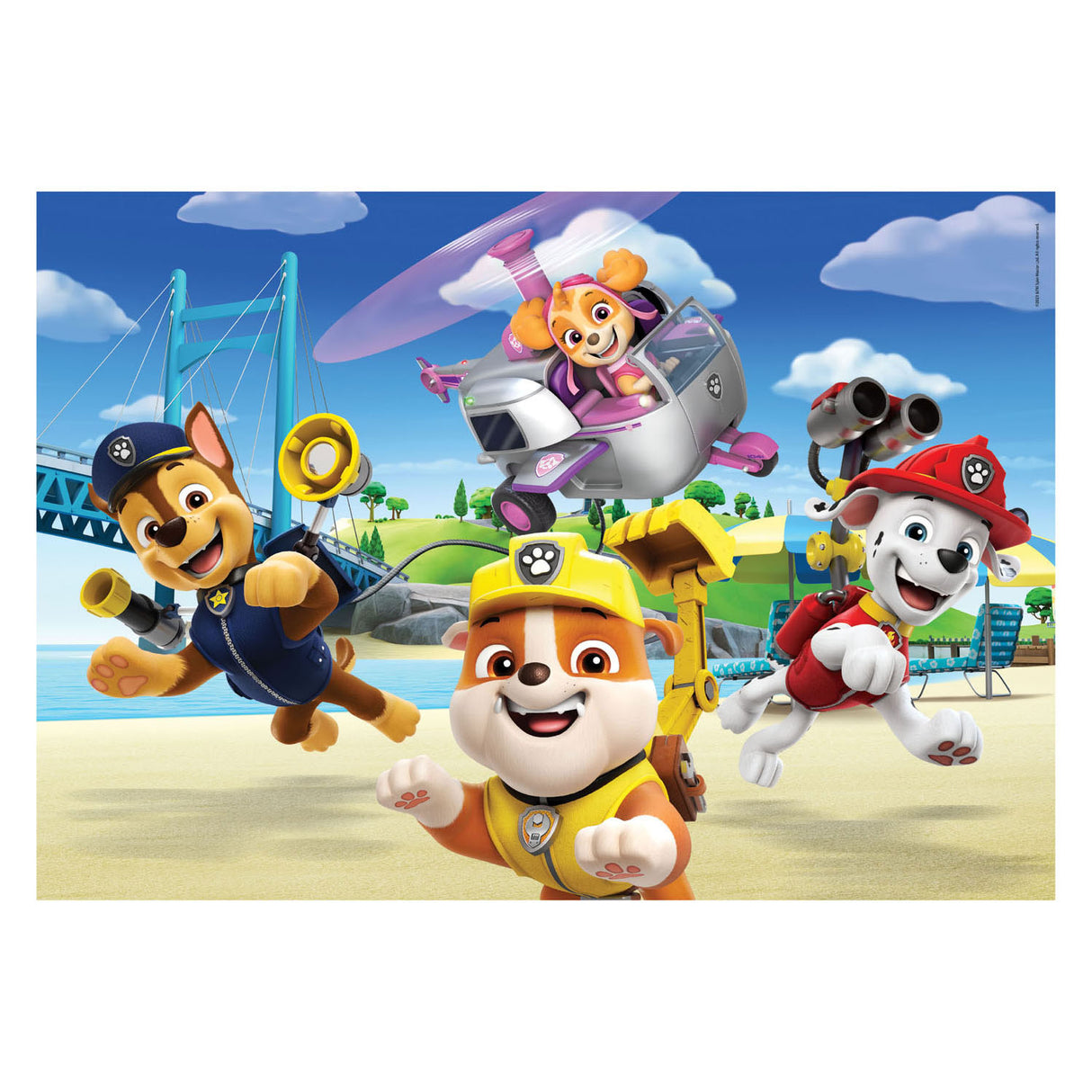 Clementoni jigsaw puzzle Paw Patrol, 2x60st.