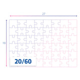 Clementoni Puzzle Jigsaw - Peppa Pig, 2x60st.