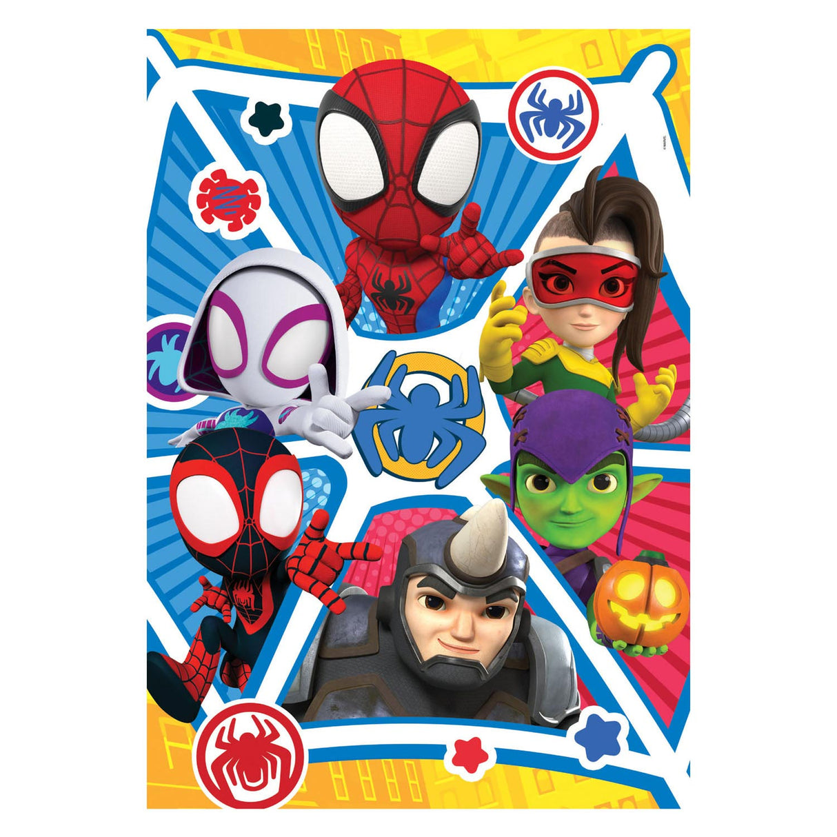 Clementoni Puzzle Spidey, 3x48st.