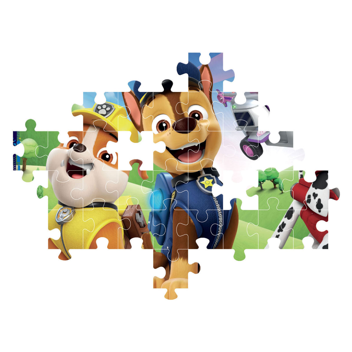 Puzzle Clementoni - Pat' Patrouille, 104 pièces.