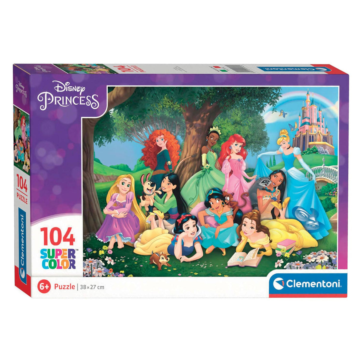 Puzzle Clementoni - Princesse Disney, 104 mcx.