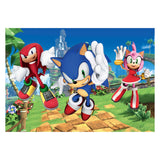 Puzzle Clementoni - Sonic, 104 pièces.