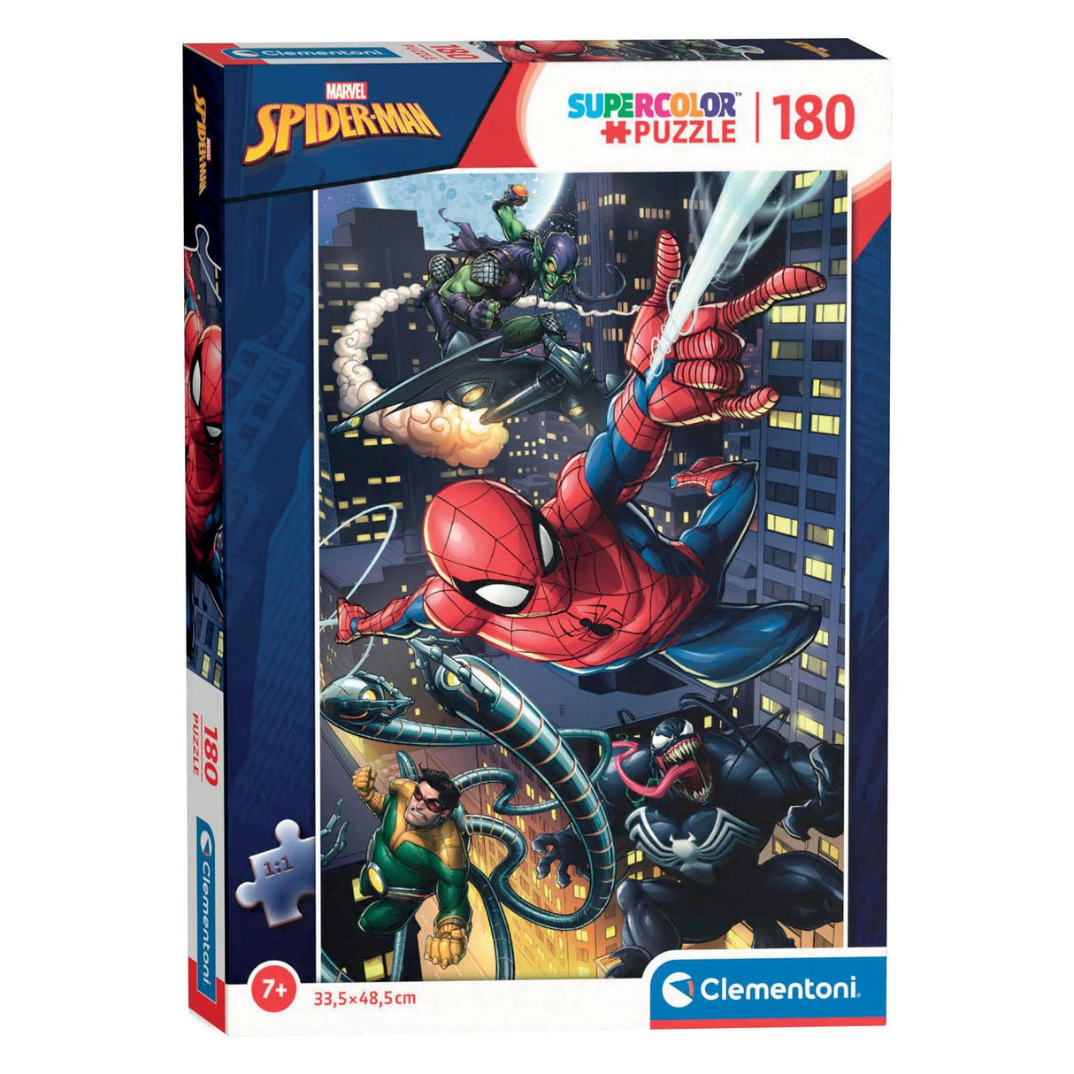 Clementoni Legpuzzel Spiderman, 180st.