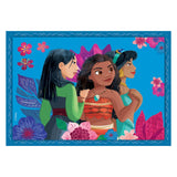 Clementoni - puzzle - 4 puzzles dans 1 boîte - princesse disney - puzzle pour enfants - supercolor