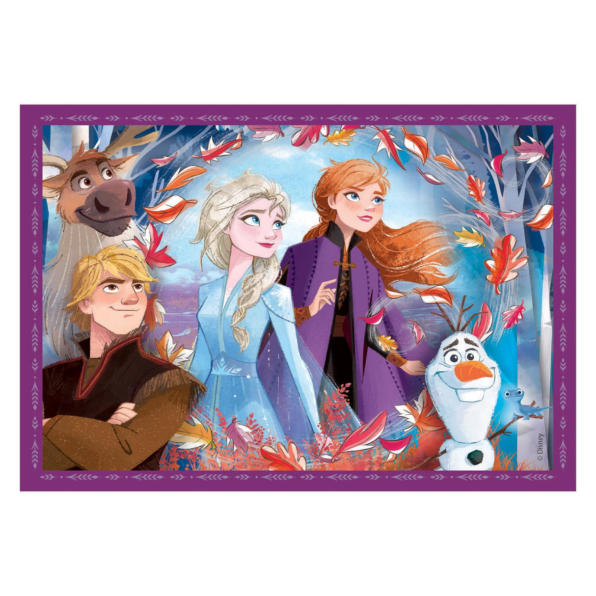 Clementoni Puzzles Disney Frozen, 4in1