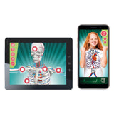 Jeu scientifique Clementoni - super anatomie - le corps humain - jouets éducatifs - à partir de 8 ans