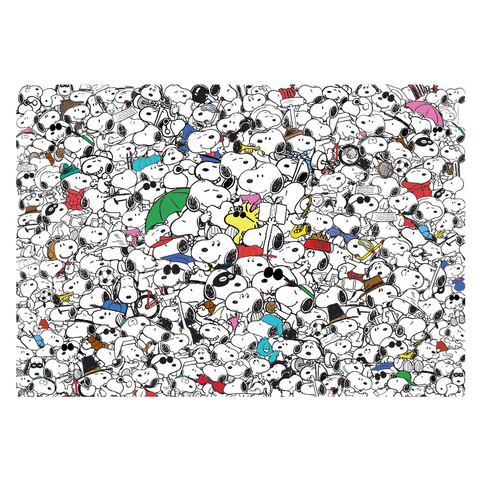 Clementoni - puzzle - 1000 pièces - cacahuètes impossibles - puzzle pour adultes
