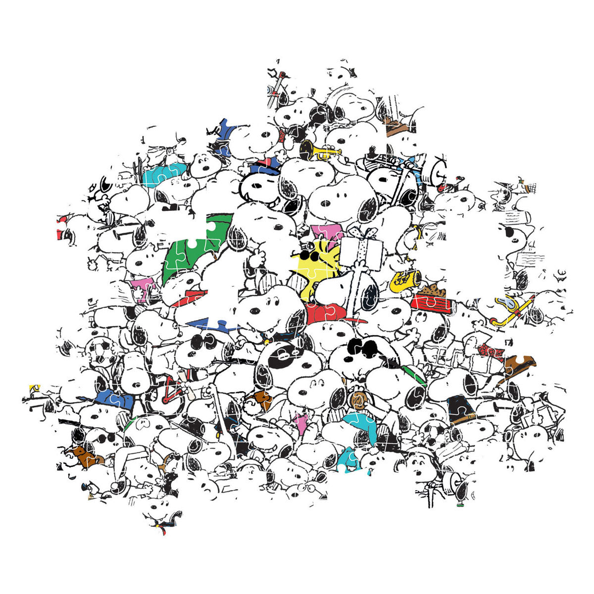 Clementoni - puzzle - 1000 pièces - cacahuètes impossibles - puzzle pour adultes