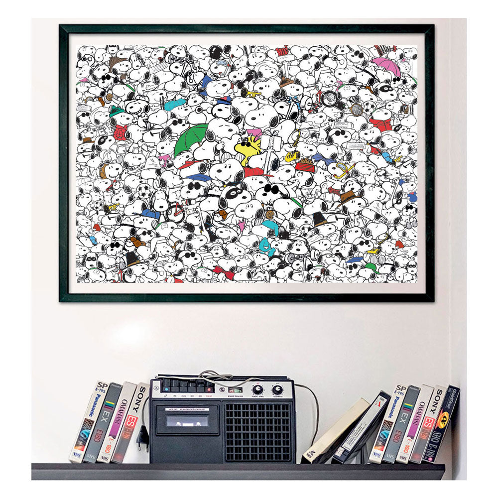 Clementoni - puzzle - 1000 pièces - cacahuètes impossibles - puzzle pour adultes