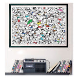 Clementoni - puzzle - 1000 pièces - cacahuètes impossibles - puzzle pour adultes